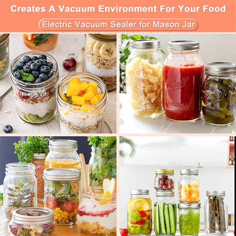 BLOYM™ - Mason Jar Vacuum + 10 Free Lids